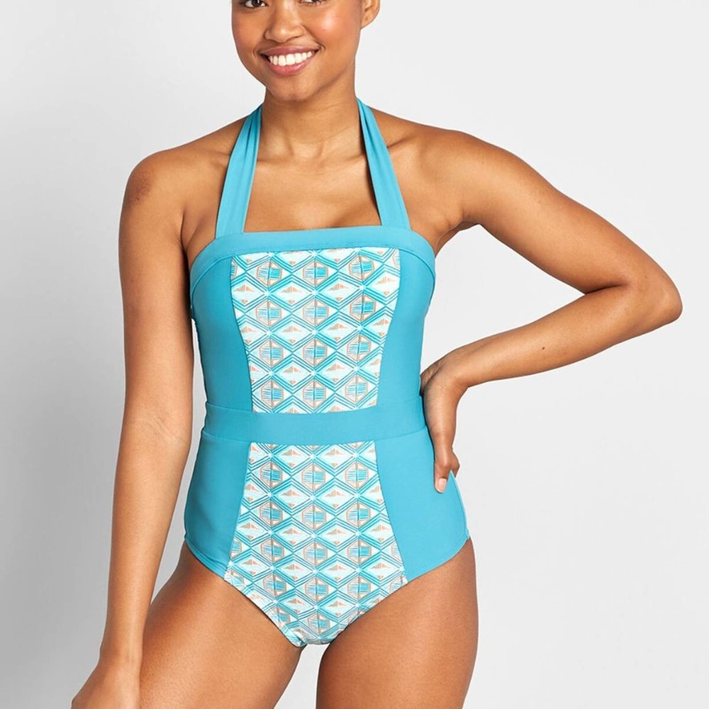 New Modcloth Allison One-Piece Swimsuit XL